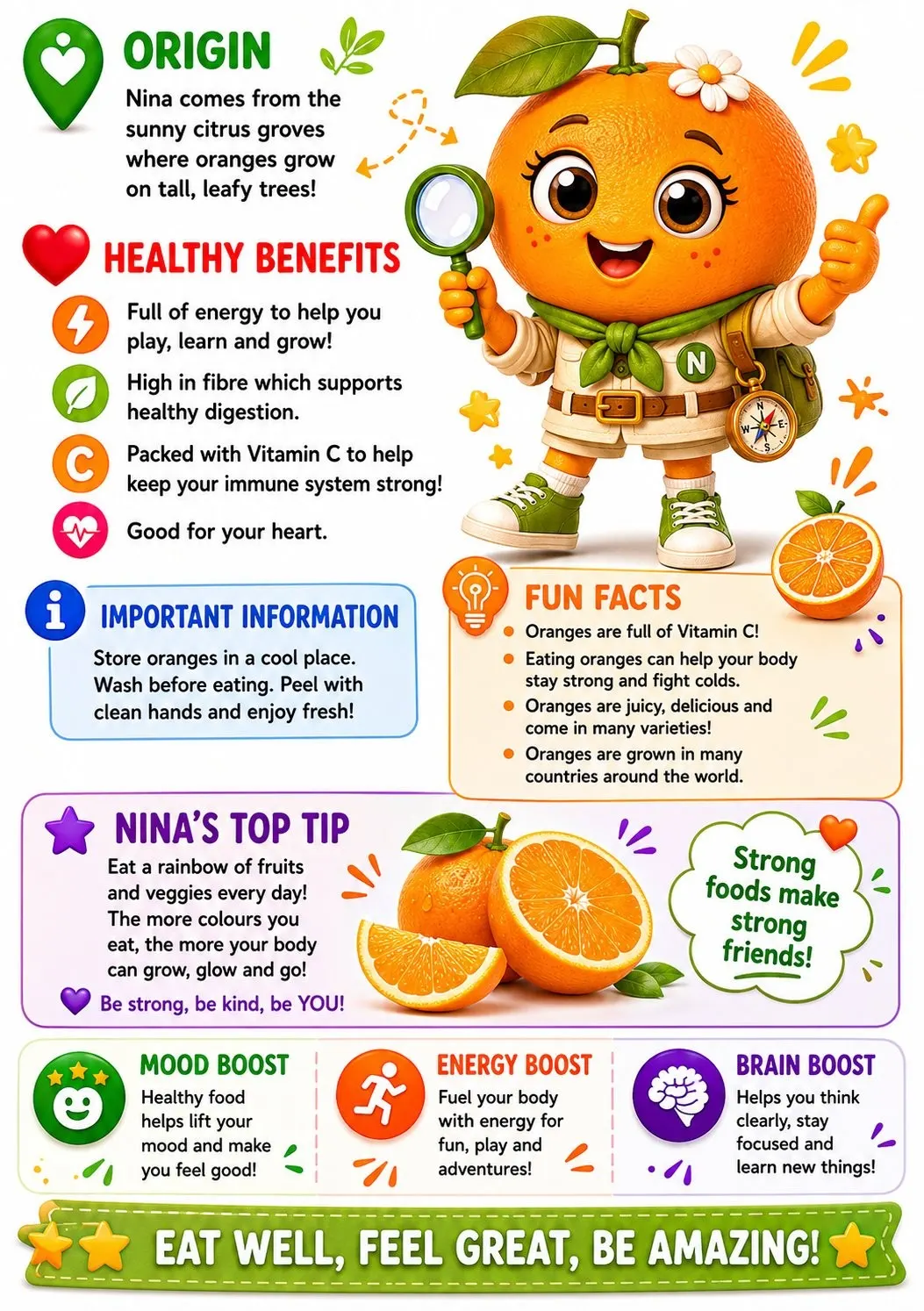 Nina the Nutrient Navigator facts