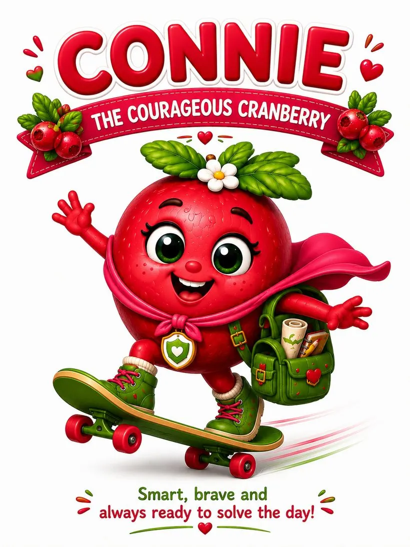 Connie the Courageous Cranberry