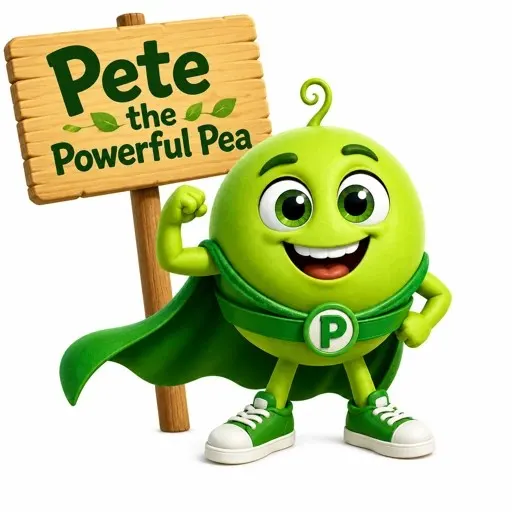 Pete the Powerful Pea