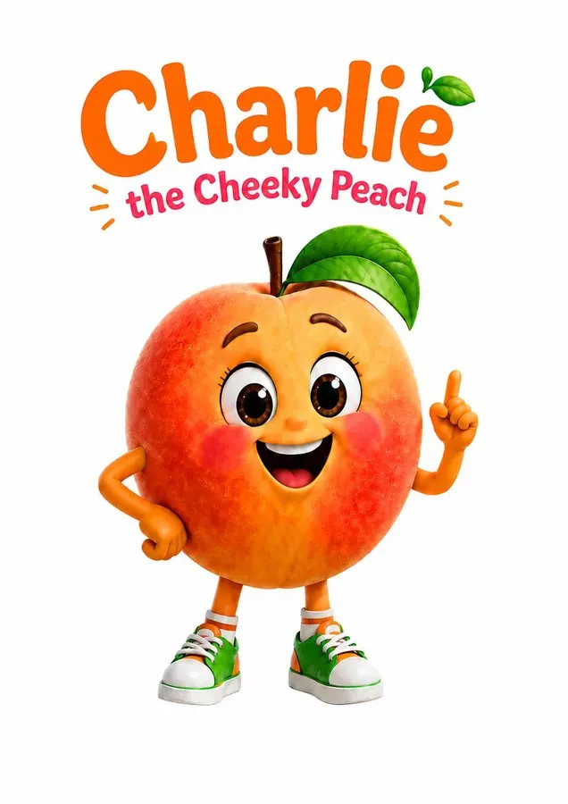 Charlie the Cheeky Peach