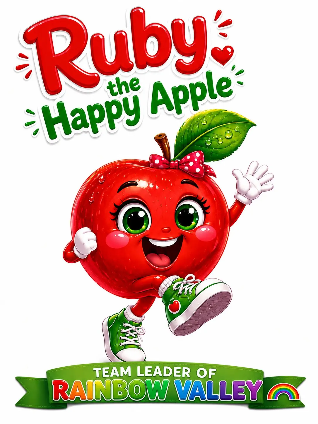 Ruby the Happy Apple — Team Leader of Rainbow Valley