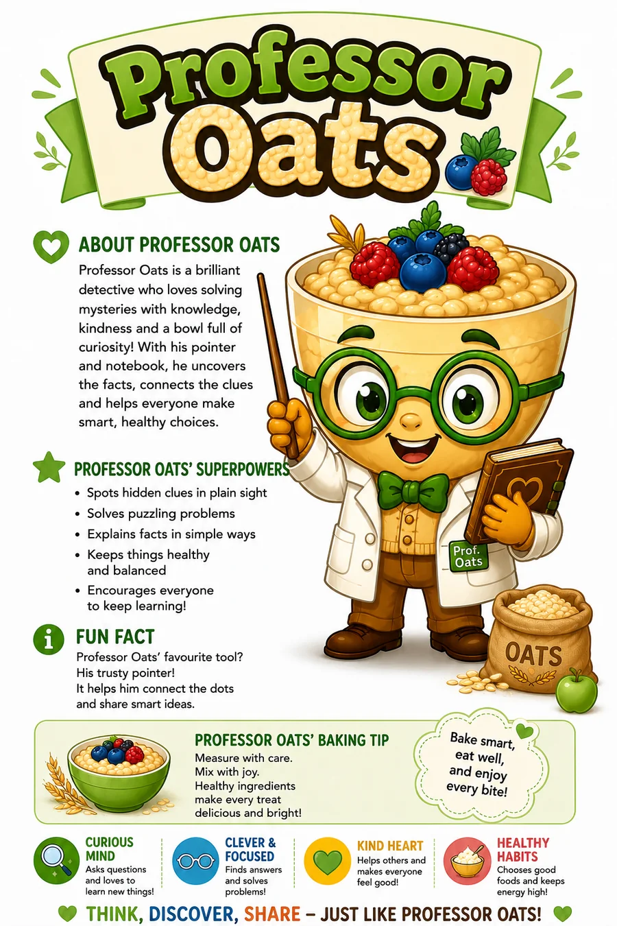 Professor Oats facts