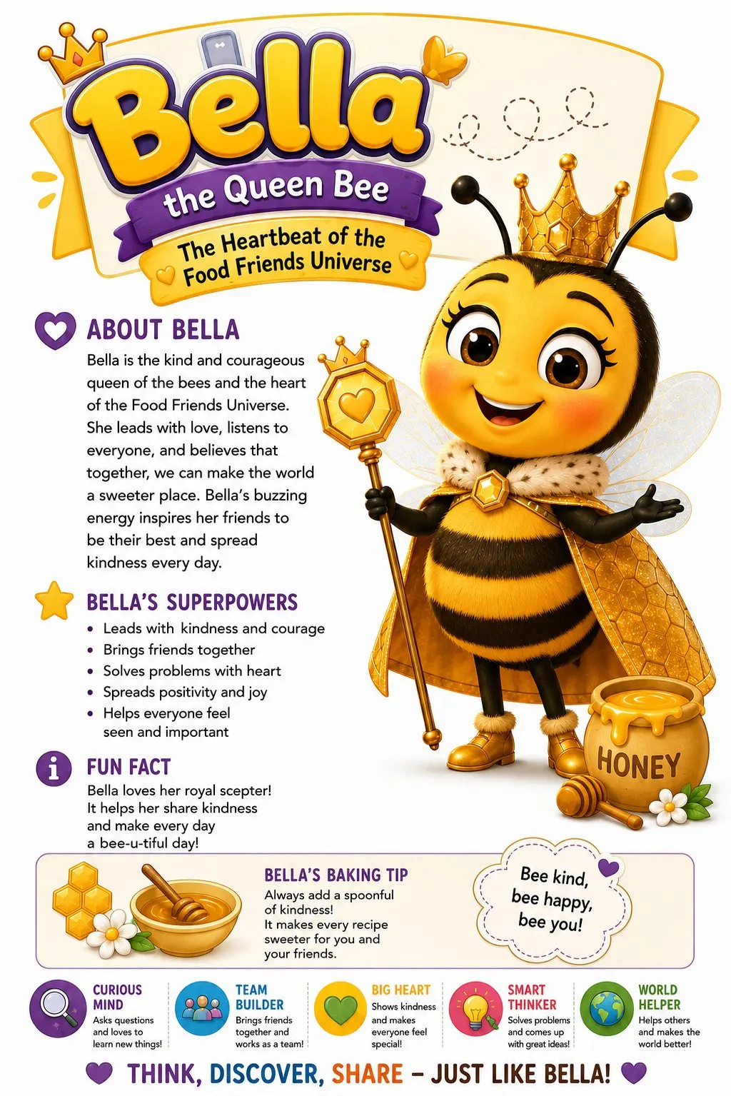 Bella the Queen Bee facts