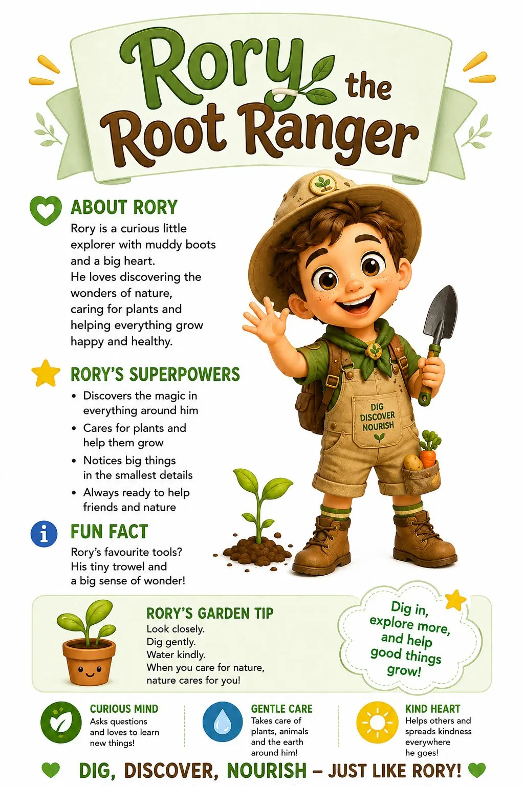 Rory the Root Ranger facts