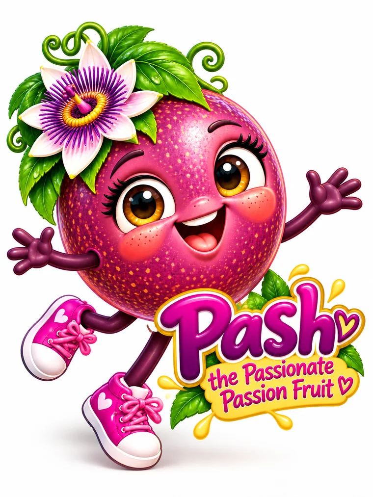 Pash the Passionate Passion Fruit